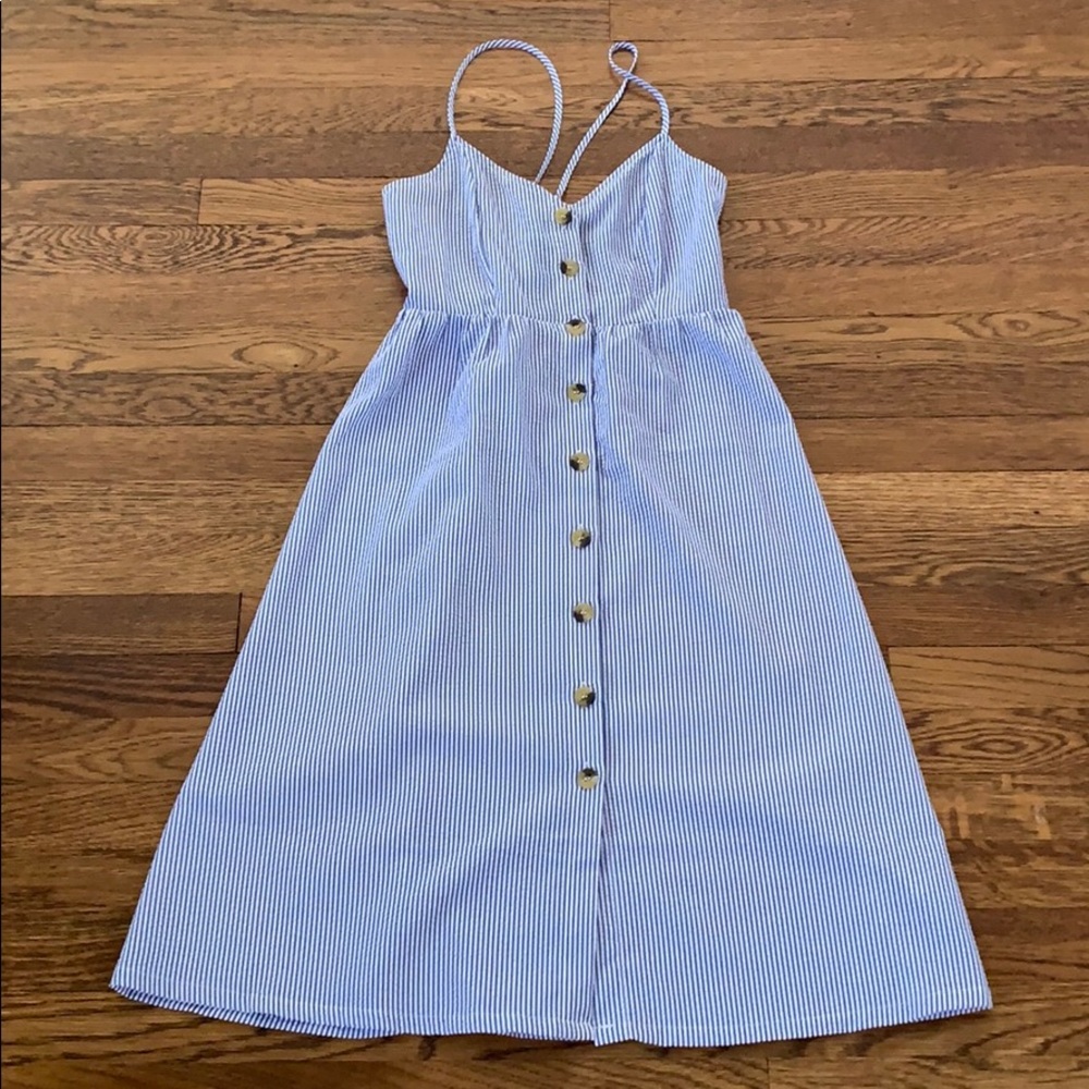 H&M seersucker dress